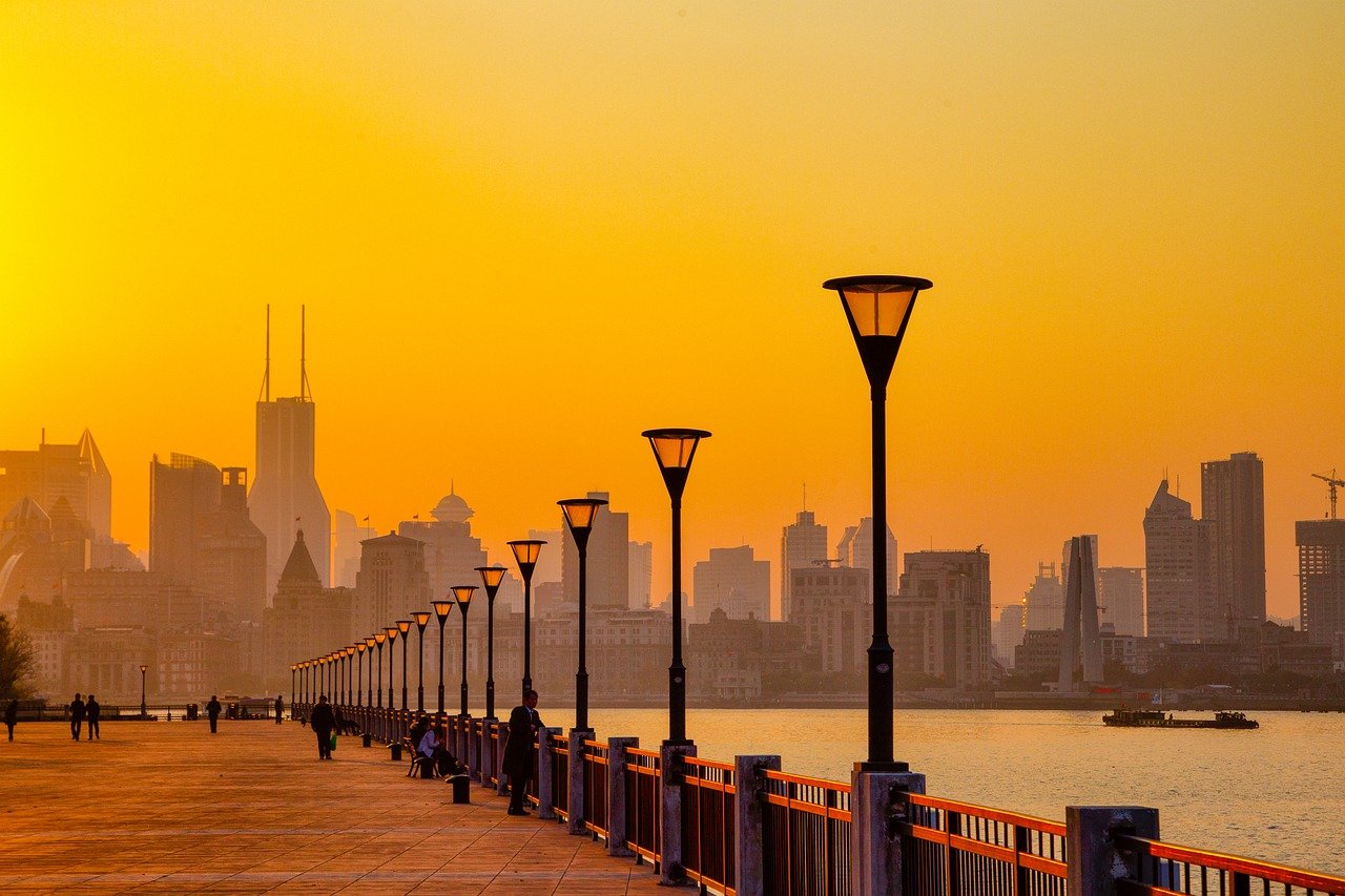 Shanghai city skyline