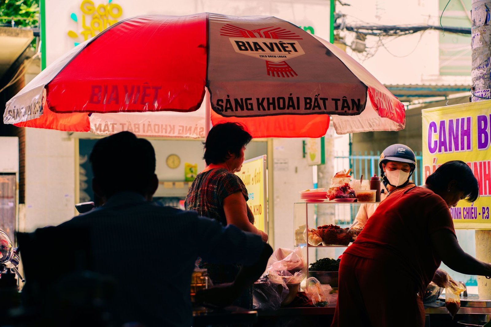 Ho chi minh city food market