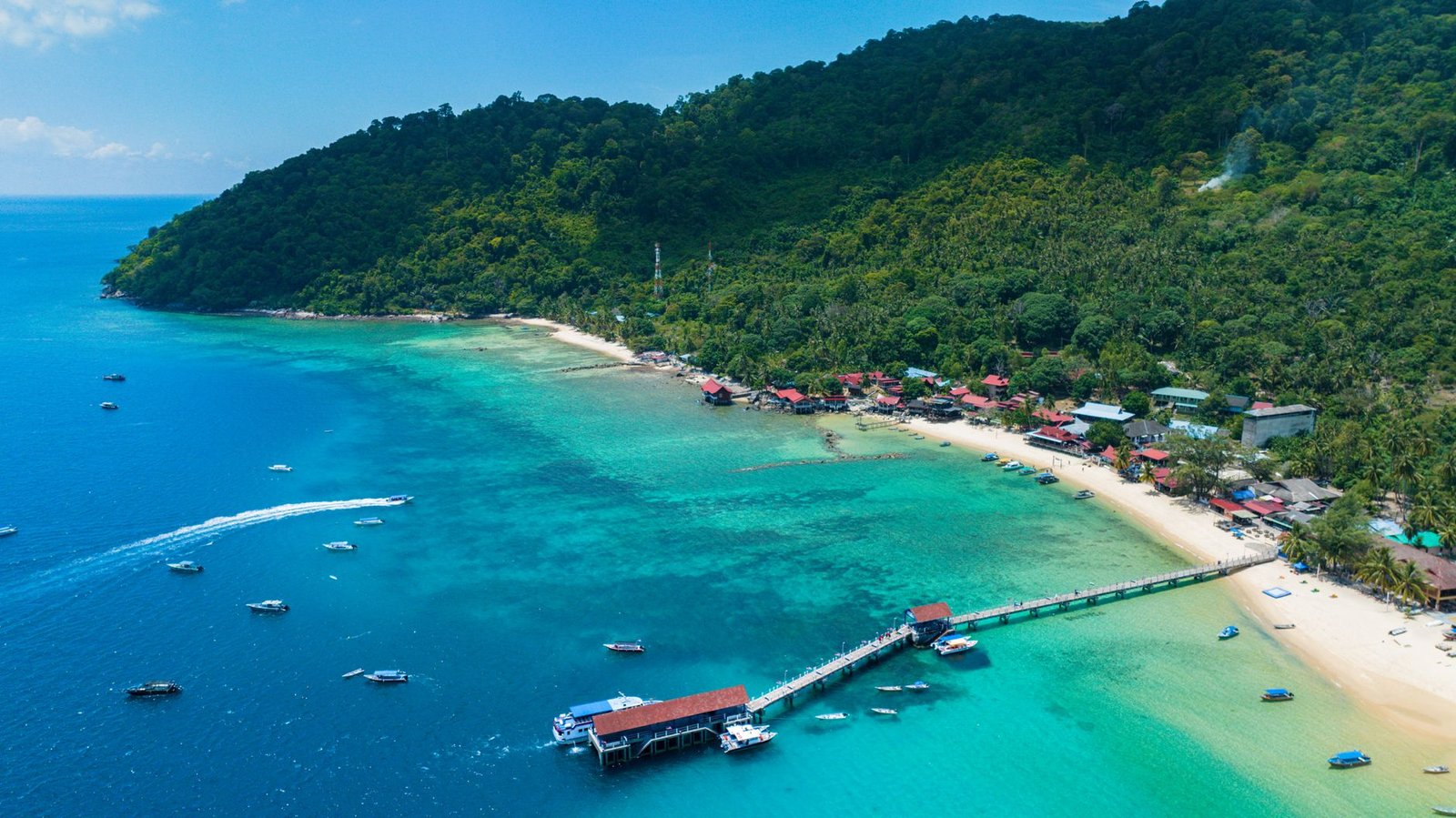 Tioman island village