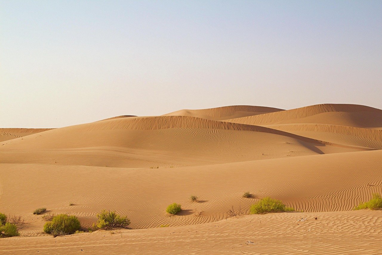 Abu dhabi desert dunes