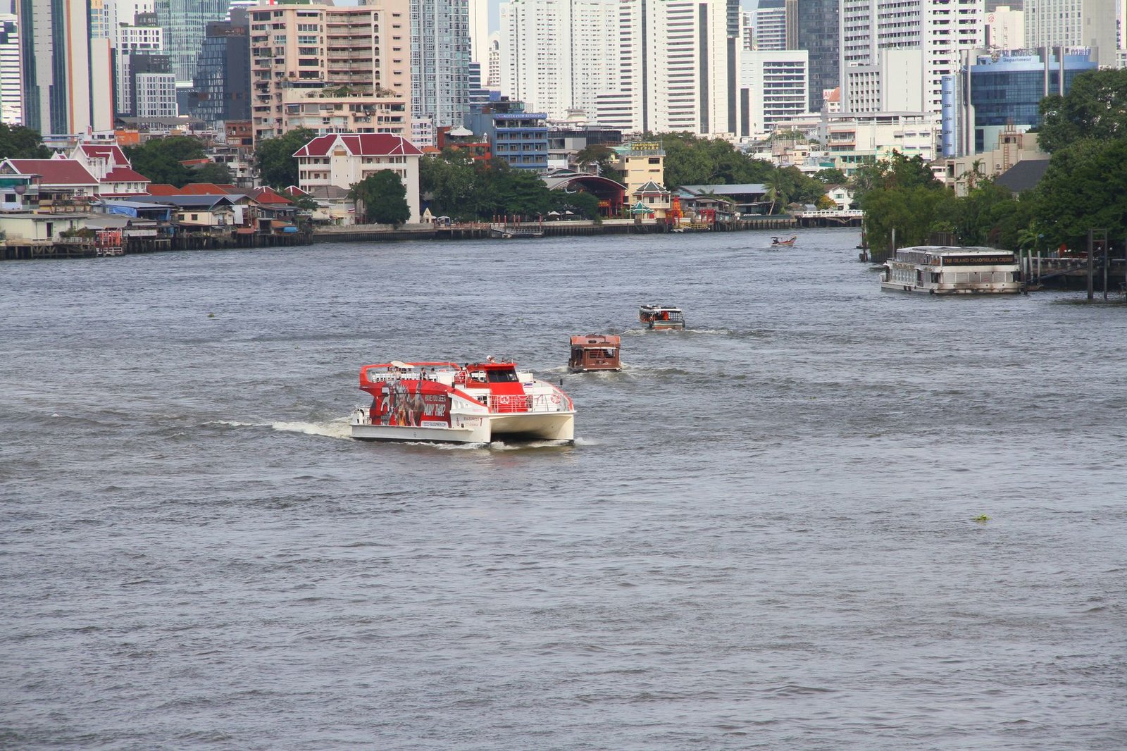 Chao phraya river boats