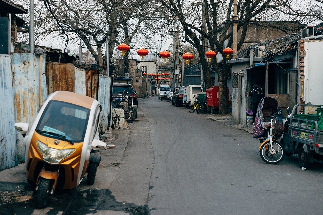Beijing hutong lane