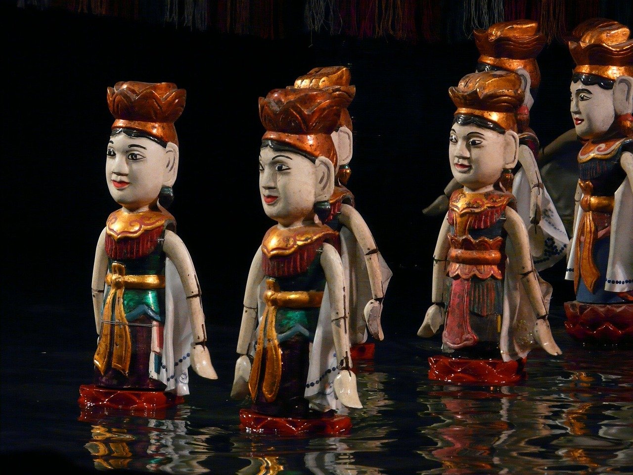 Hanoi water puppet theater
