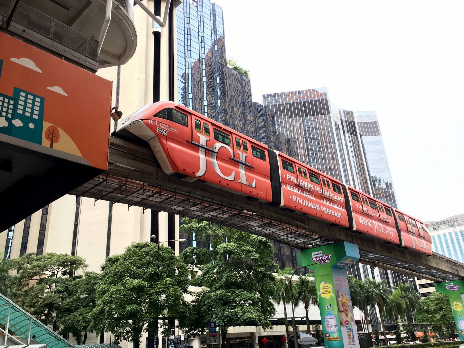 Kuala lumpur monorail
