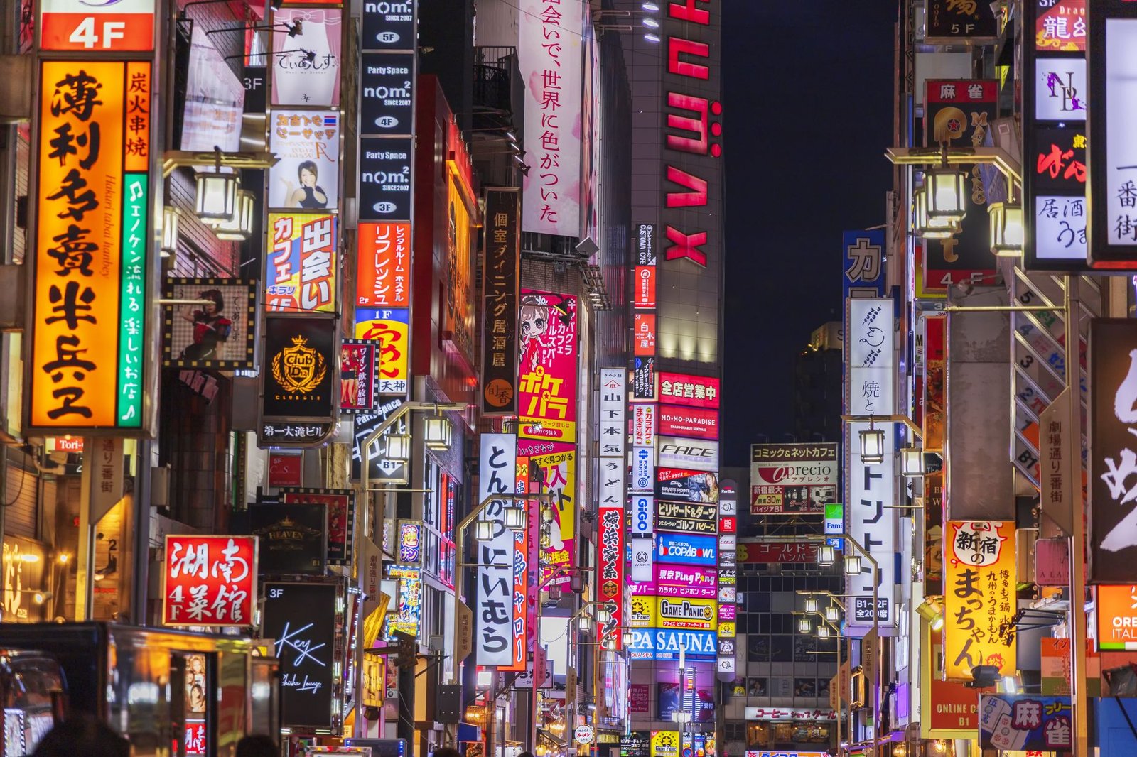 Shinjuku neon nightlife