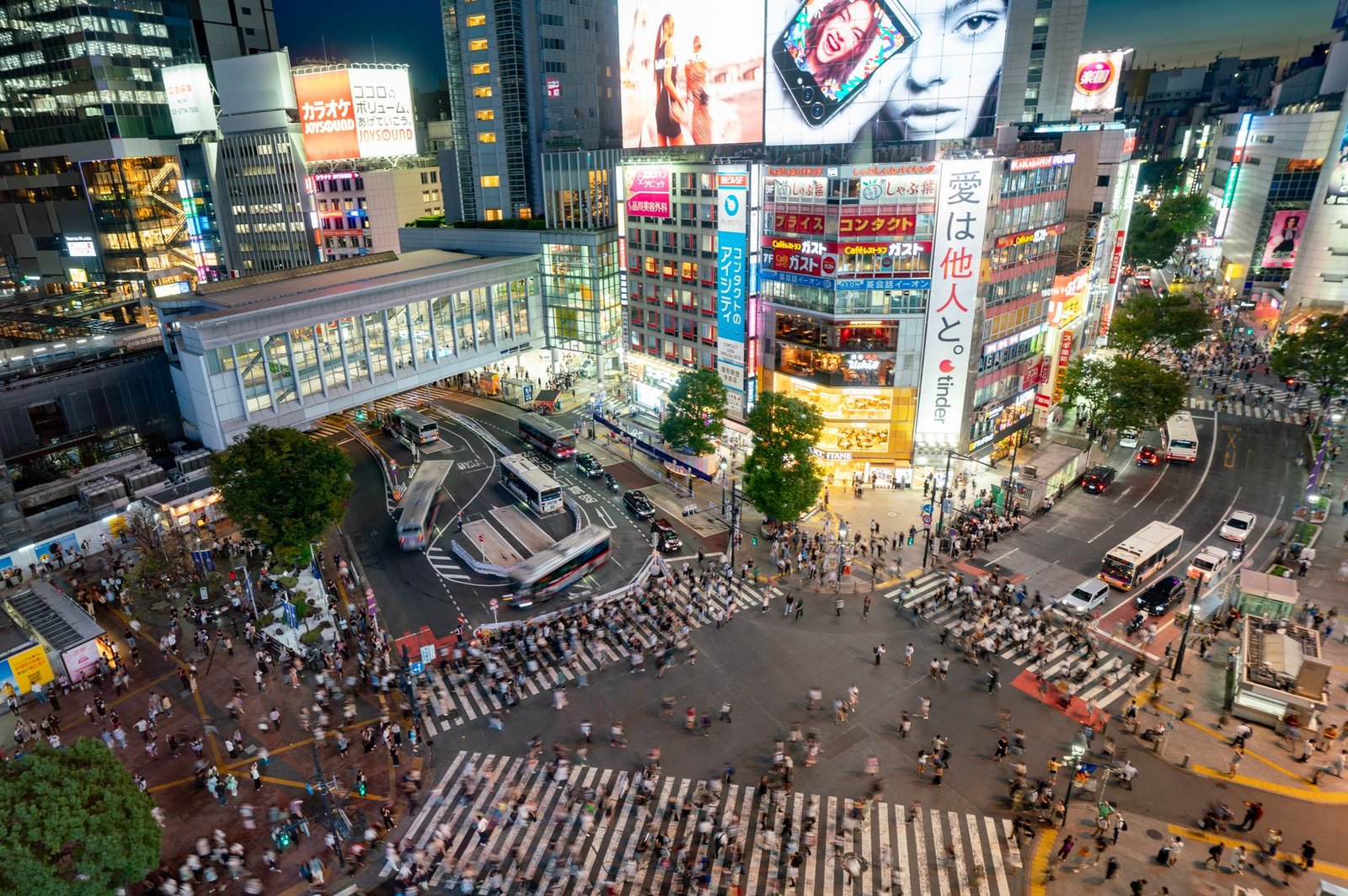 Shibuya scramble crossing